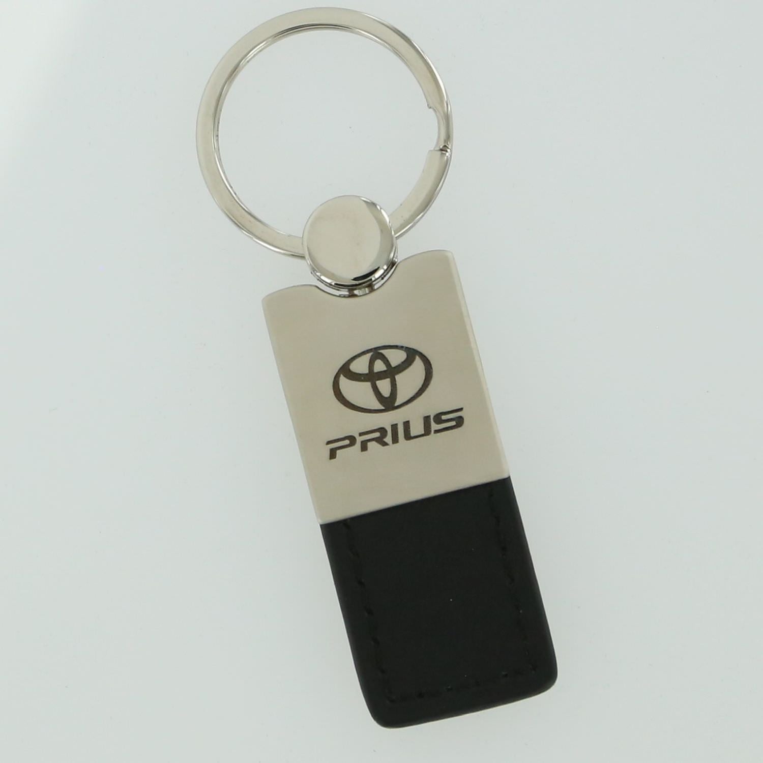 Toyota Prius Leather Key Ring (Black) - Custom Werks