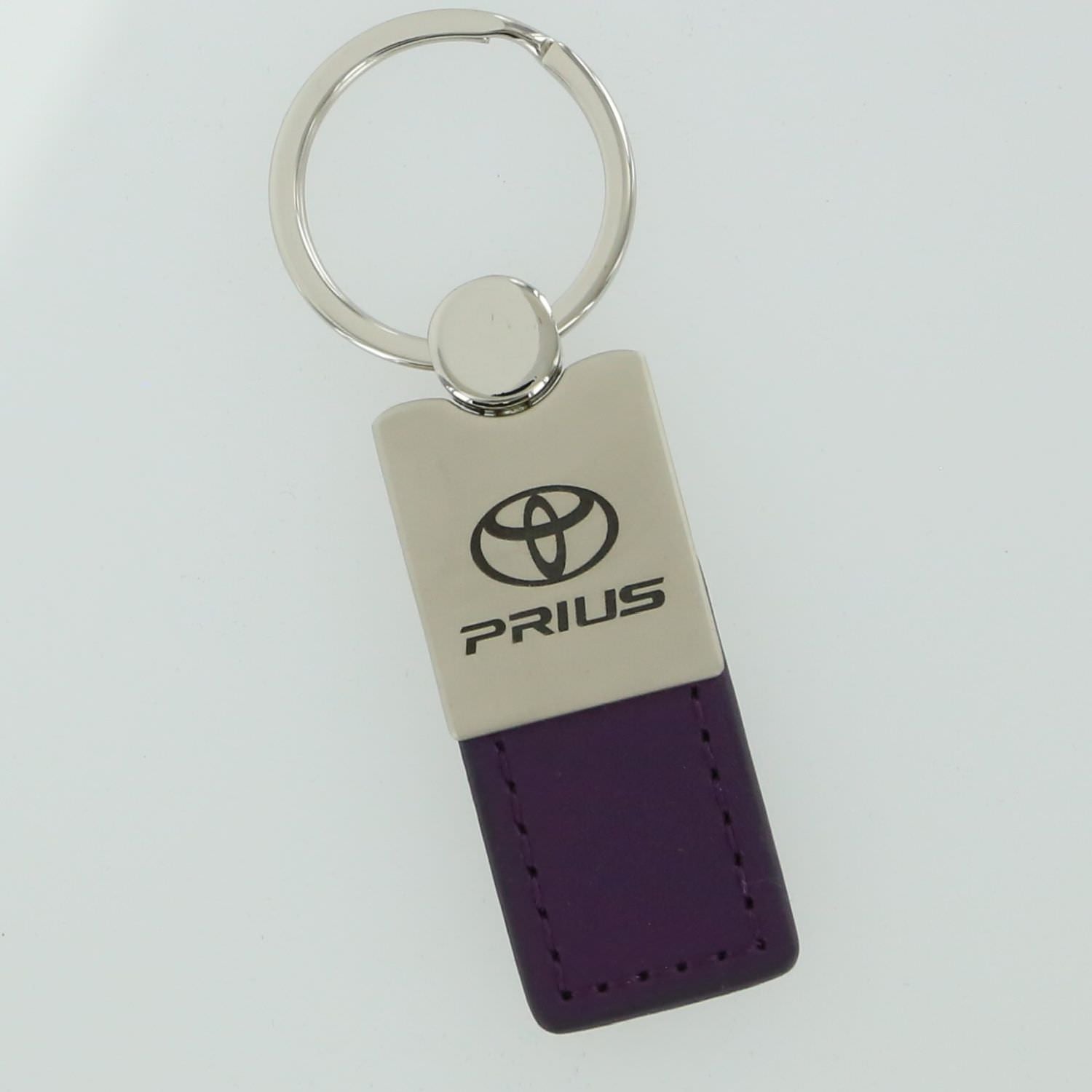 Toyota Prius Leather Key Ring (Purple) - Custom Werks