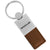 Nissan Rogue Leather Key Ring (Brown)