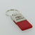Toyota Sequoia Leather Key Ring (Red) - Custom Werks