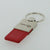 Dodge SRT Hellcat Logo Leather Key Ring (Red) - Custom Werks
