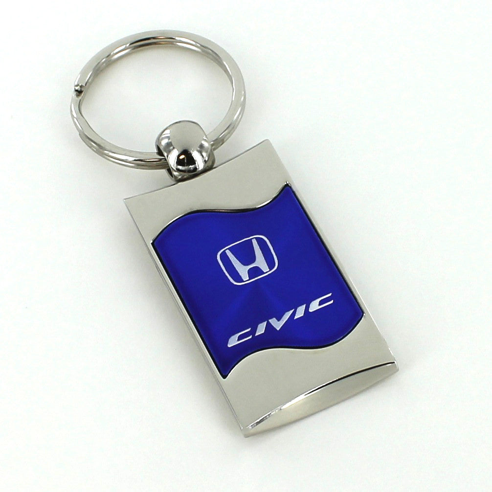 Honda Civic Key Ring (Blue) - Custom Werks