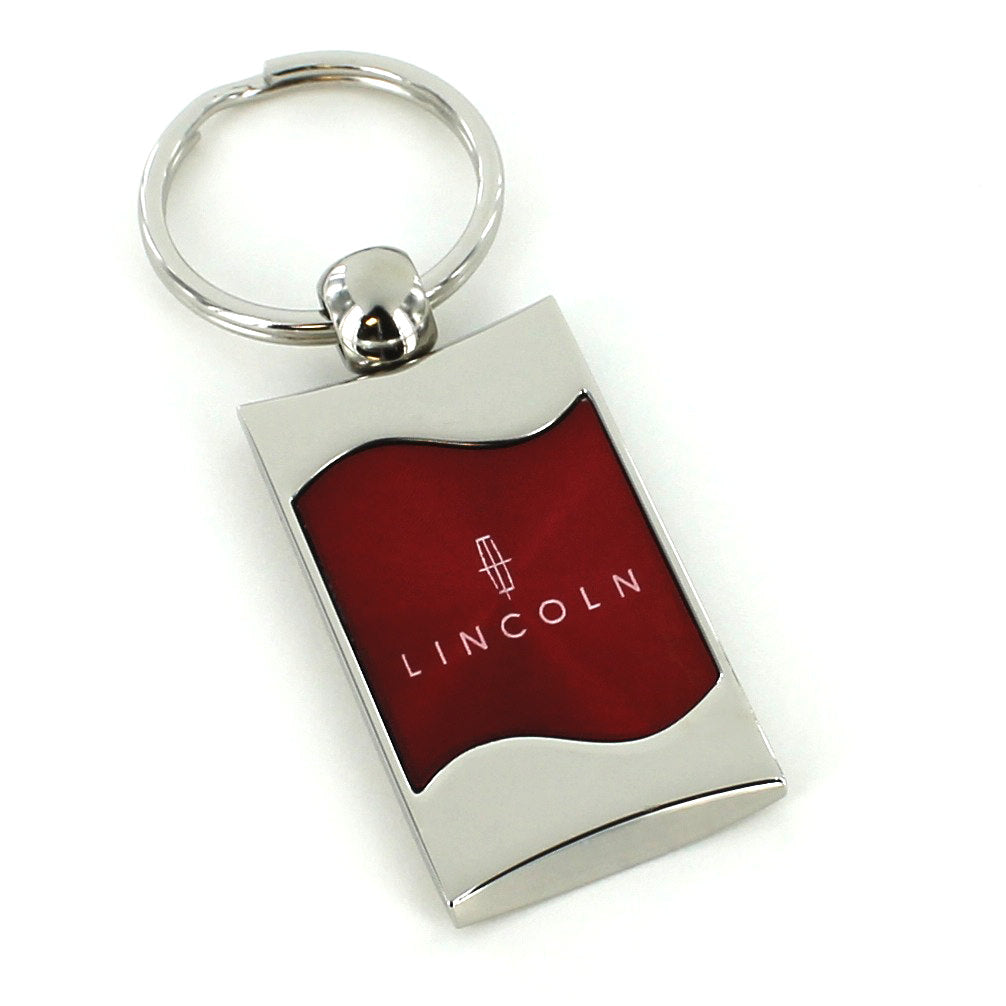 Lincoln Spun Key Fob (Red) - Custom Werks