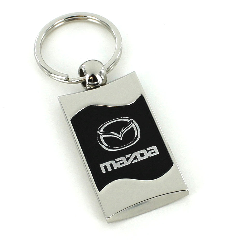 Mazda Spun Key Ring (Black) - Custom Werks