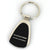 Dodge Challenger Tear Drop Key Ring (Black)