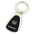 Honda CRV Tear Drop Key Ring (Black)