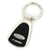 Ford F250 Tear Drop Key Ring (Black)