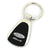 Ford Focus Tear Drop Key Ring (Black)