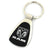 Dodge Ram Tear Drop Key Ring (Black)