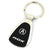 Acura RDX Tear Drop Key Ring (Black)