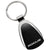 Nissan Rogue Tear Drop Key Ring (Black)