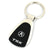 Acura TSX Tear Drop Key Ring (Black)