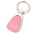 Dodge Avenger Tear Drop Key Ring (Pink)