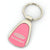 Ford Ranger Tear Drop Key Ring (Pink)