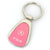 Acura TSX Tear Drop Key Ring (Pink)