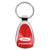 Ford,Fusion,Key Chain,Red