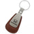 Honda Leather Tear Drop Key Ring (Brown)