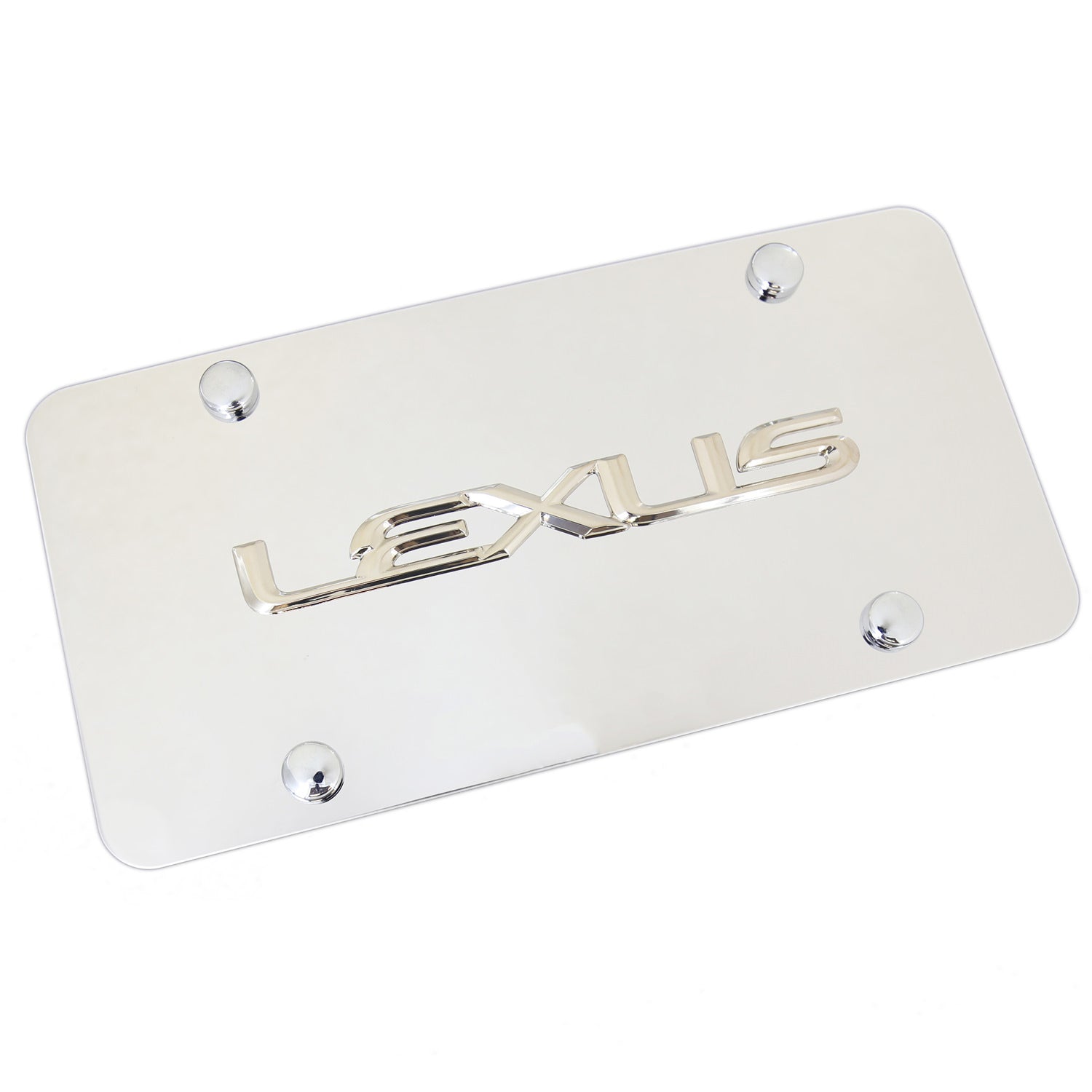 Lexus License Plate (Chrome) - Custom Werks