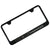Hemi Powdered License Plate Frame (Black) - Custom Werks
