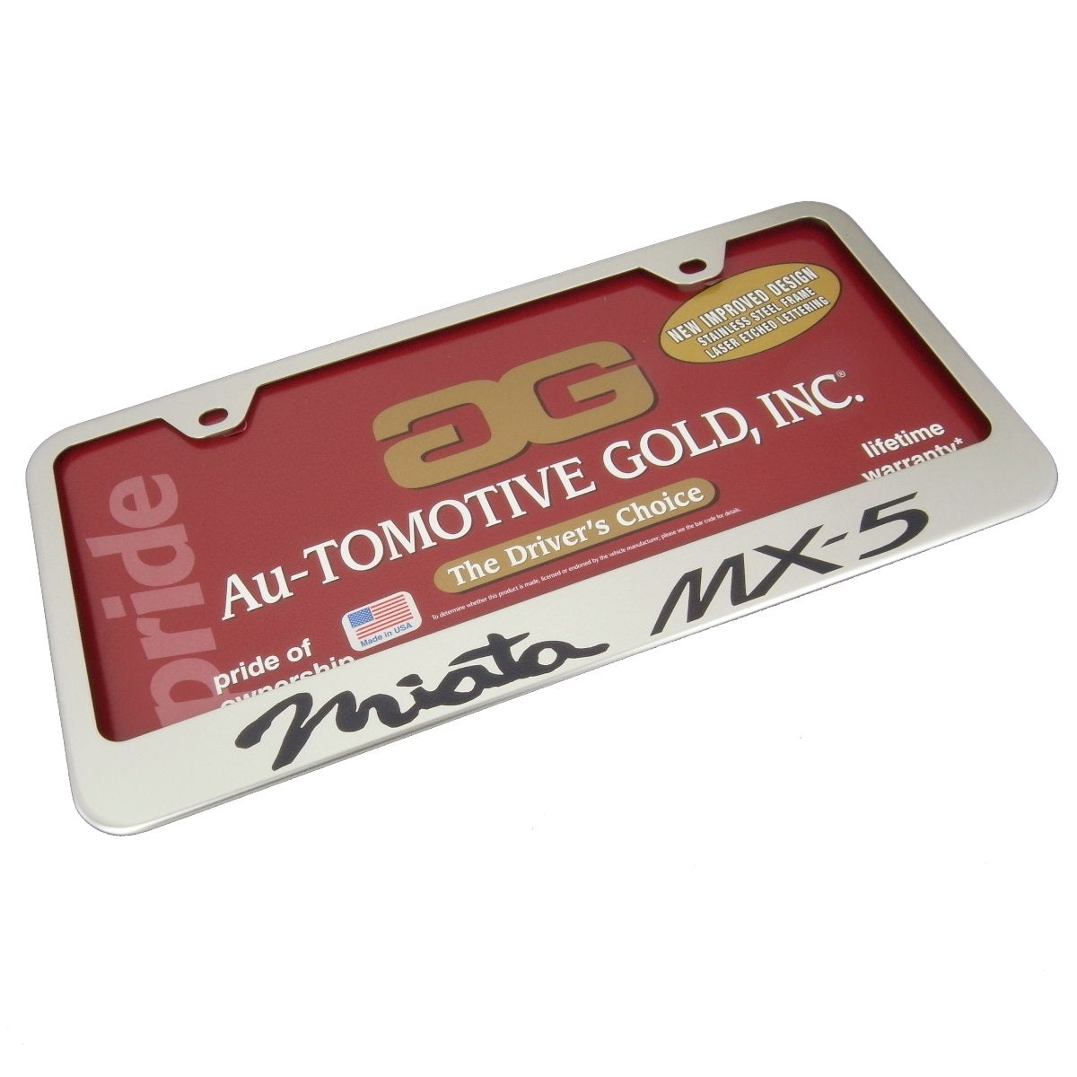 Mazda Miata MX5 License Plate Frame (Chrome) - Custom Werks