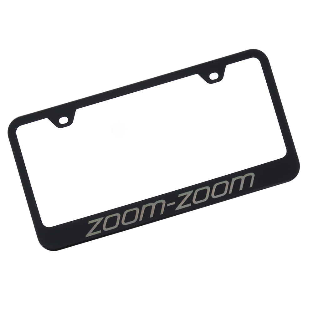 Mazda,Zoom Zoom,License Plate Frame