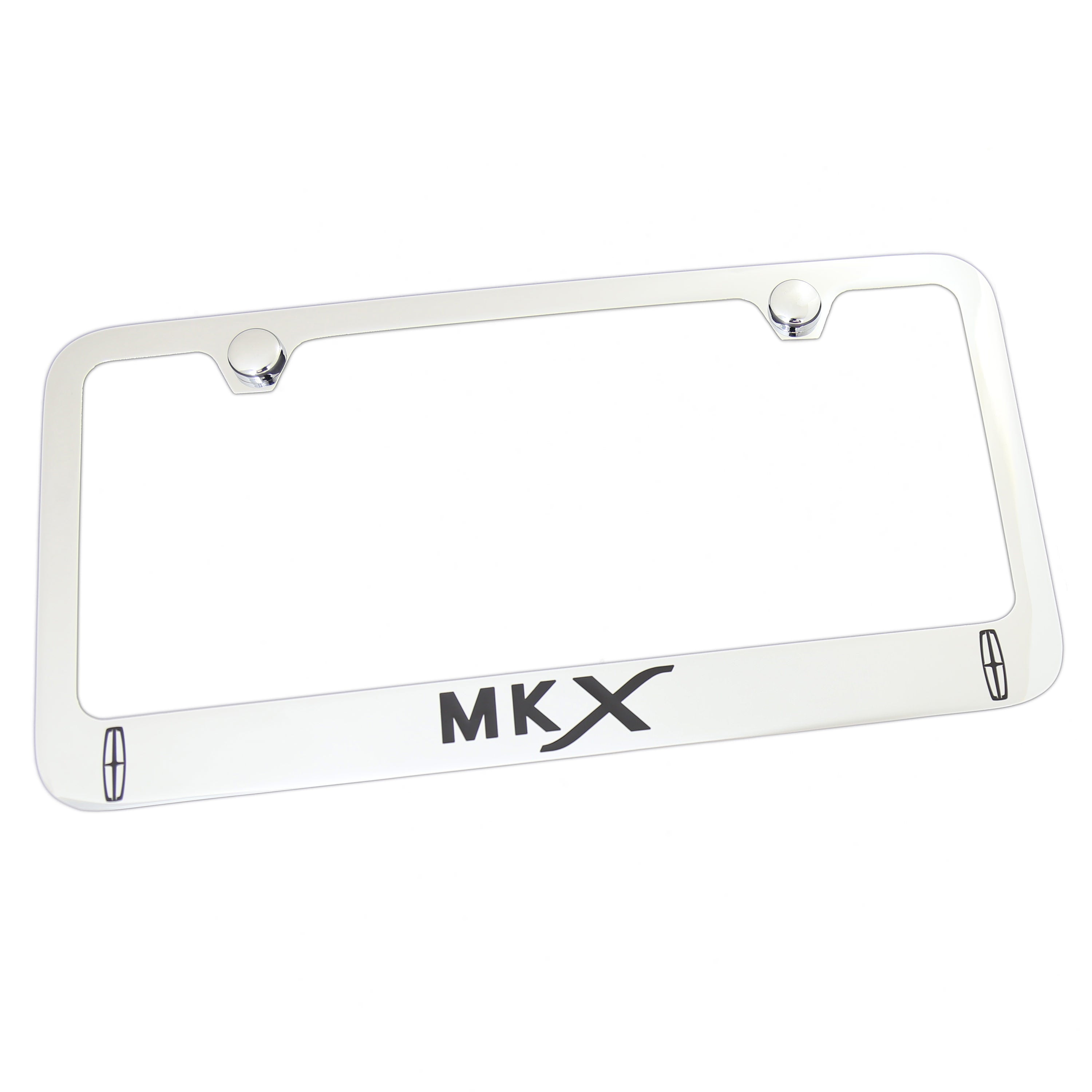 Lincoln MKX Logo License Plate Frame (Chrome) - Custom Werks
