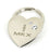 Lincoln MKX Heart Shape Keychain (Chrome) - Custom Werks