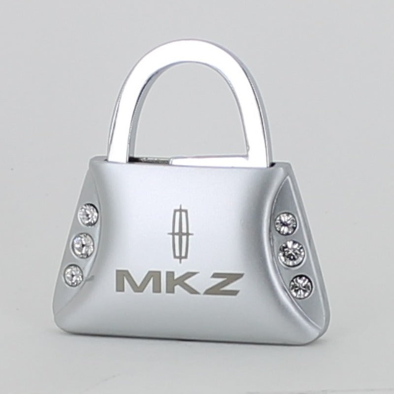 Lincoln MKZ Purse Shape Keychain (Chrome) - Custom Werks