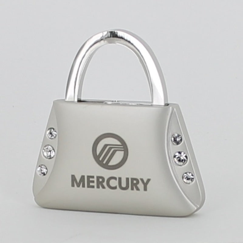Mercury Purse Shape Key Chain (Chrome) - Custom Werks