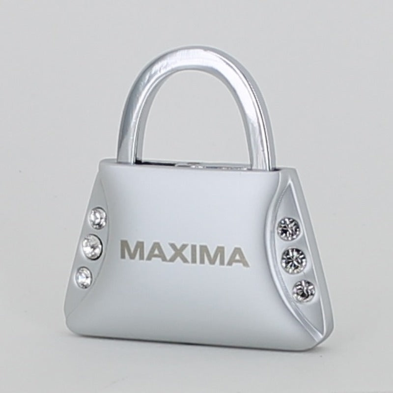 Nissan Maxima Purse Shape Keychain (Chrome) - Custom Werks