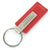 Nissan Xterra Rectangular Leather Key Chain (Red) - Custom Werks