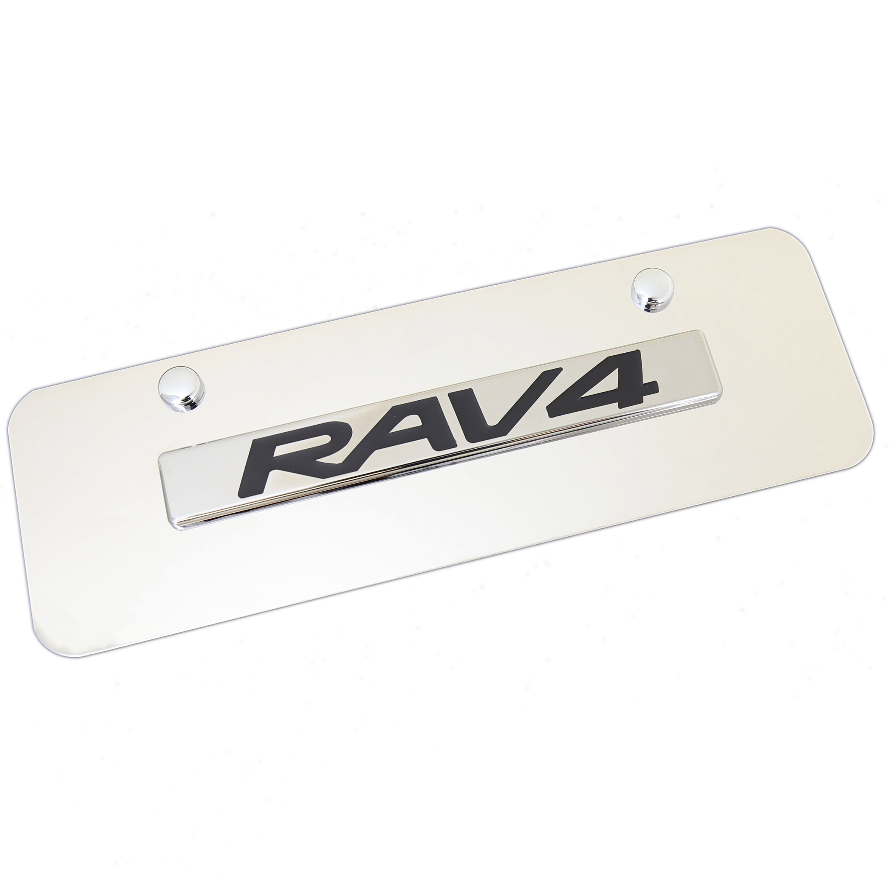 Toyota RAV4 Mini License Plate (Chrome) - Custom Werks